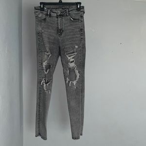 American eagle  ripped jeans